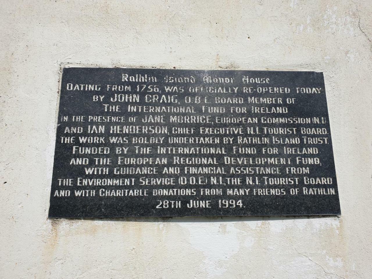 Manor House Rathlin Island 호텔 밸리캐슬 외부 사진